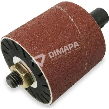 Brusný smirkový válec pro brusky TM - pravý