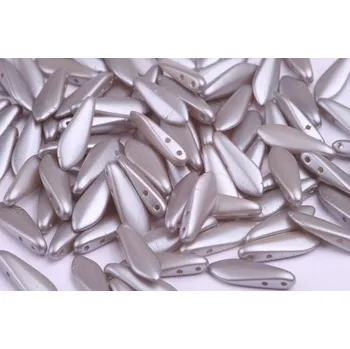 Dětské navlékací korálky Dvoudírkové jazýčky 5x16mm - č.13