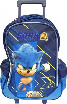 Školní batoh GIM Školní batoh na kolečkách 25 l 48 x 33 x 25 cm Ježek Sonic