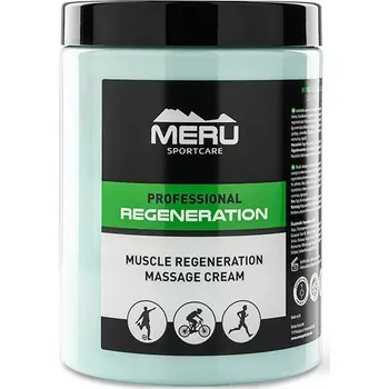 Masážní přípravek Regenerační masážní krém na uvolnění svalů Meru Regeneration 1000 ml