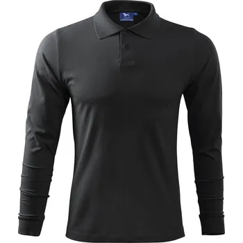 Pánská košile Malfini Single J.180 Ls Pánská polokošile 211 eben šedá XL