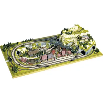 Modelová železnice NOCH Hotová krajina Staufen 83870