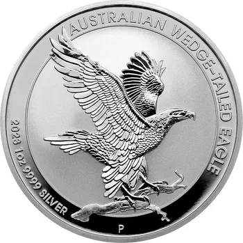 Stříbrná investiční mince Orel klínoocasý 1 Oz 2023