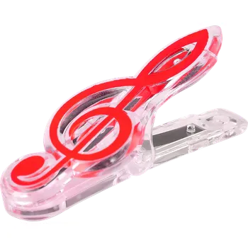 Kolíček na prádlo Kolíček - Houslový klíč Barva: ČERVENÁ