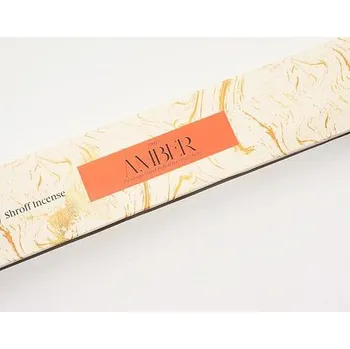 Vonná tyčinka Vonné tyčinky - SHROFF AMBER 707