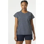 Dámské funkční triko HELLY HANSEN 34350 598 W THALIA SUMMER TOP 598 NAVY STRIPE velikost S