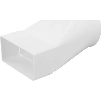 Ventilační potrubí Haco Prechodový kus CZD 129/220x55