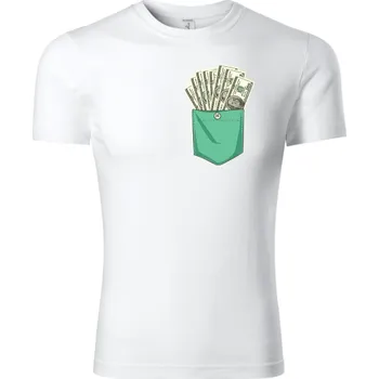 Fenomeno Dětské tričko Peníze Velikost: 134 cm/ 8 let, Barva trička: Bílé