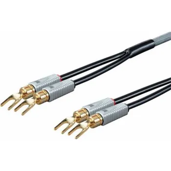 Vidlice na kolo Monoprice Cable Forks - 1,8 m černé vidlice