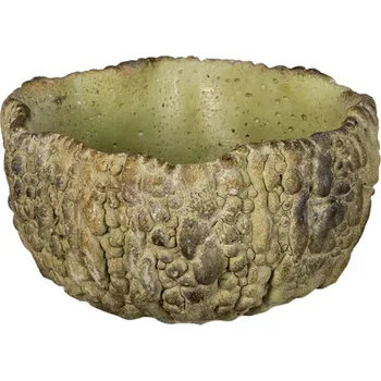 Obal na květináč Cementový květináč se vzorem S – 17x16x9 cm