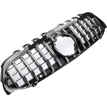 Kapota PROTEC Přední maska Mercedes W177 A-Class od 2018- černá chromová, bez kamery