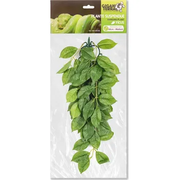 Dekorace do terária GiganTerra Závěsná rostlina Ficus 45 cm