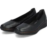 Dámské kožené baleríny 53755-00 Rieker černá Barva: schwarz, Velikost: 39