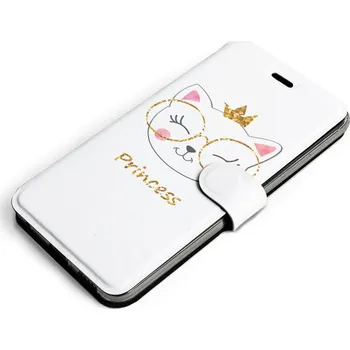 Pouzdro na mobilní telefon Flipové pouzdro Mobiwear na mobil Samsung Galaxy A23 / A23 5G MH03S Kočička princess - VÝPRODEJ (Parádní flip obal, kryt, pouzdro Mobiwear na mobilní telefon Samsung Galaxy A23 5G / Samsung Galaxy A23 4G s motivem MH03S Kočička princess)