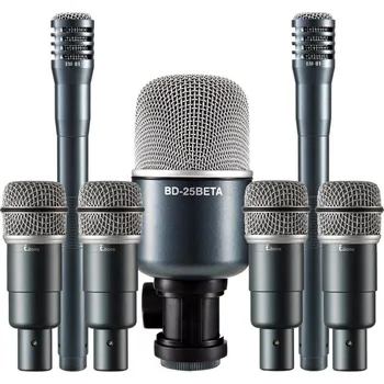 Mikrofon sada Mikrofonů Pro Bicí + Kufr