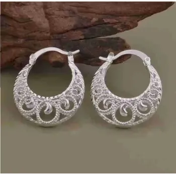 Souprava šperků Jemné decentní kroužky (náušnice )