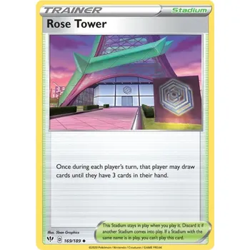 Karetní hra Rose Tower 169/189 - Darkness Ablaze Typ karty: Reverse Holo