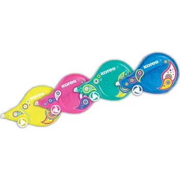 Korekční prostředek Opravný roller Kores Scooter Paisley - 4,2 mm x 8 m