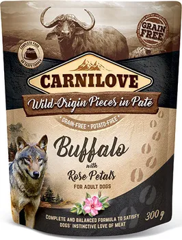Krmivo pro psa Carnilove Dog Adult Paté Buffalo with Rose Petals 300 g