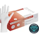 UNIGLOVES Nitrilové rukavice bílé - Format White, 100 ks Velikost: S (7)