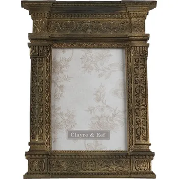 Rám na obraz Vintage fotorámeček se zlatou patinou – 13x18 cm