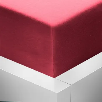 Prostěradlo Stanex Napínací prostěradlo jersey - bordó Barva: BORDÓ