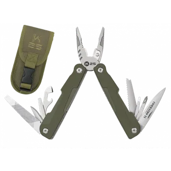 Multifunkční nůž Multitool K25 Commando VI Green / 11 funkci