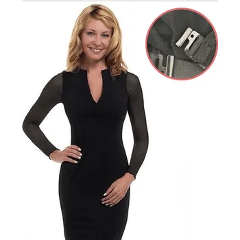 Dámské tričko Dámské tvarovací tričko crop top - Černá,L