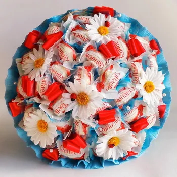 umělá květina Ateliér Confetti Kytice z bonbónů - Marta