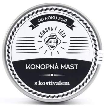 Konopný táta Konopná mast s kostivalem