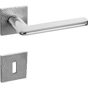 Dveřní kování TI - ELIPTICA - HR 4165 5SQ T1 bez spodní rozety, klika/klika OC - ​​Chrom lesklý (03)