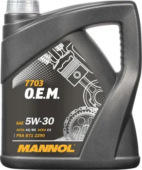 Motorový olej Mannol 7703 5W-30 4 l