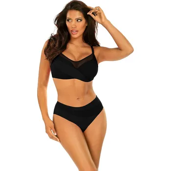 Dámské plavky Dámské dvoudílné plavky Fashion 18 S940FA18-19 černé - Self 42E