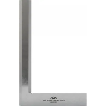 Úhloměr KINEX/K-MET Úhelník nožový (vlasový) KINEX - přesný kalený 25x20 mm, DIN&nbsp;875