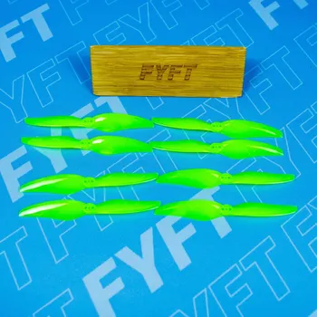 Dron 4" vrtule Hurricane Durable 4024-2 - (8ks) Gemfan Varianta: Žluto-zelená