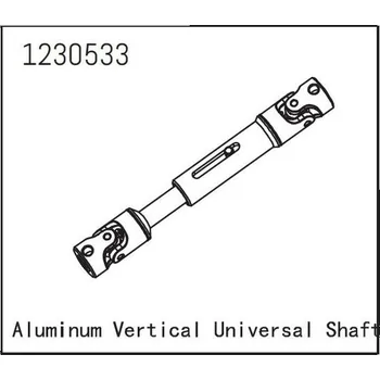 RC náhradní díl Absima Aluminum Universal Shaft 110/125mm