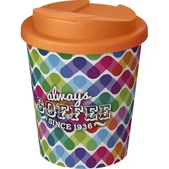Termohrnek Termo hrnek Brite-Americano Espresso® 250 ml s uzávěrem odolným proti rozlití, oranžová