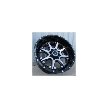 Disk Racing Line L1526 Racing line 10x20 5x127 ET-25.00 černá + leštění