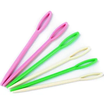 Jehla plastová na sešívání pleteniny 70 mm