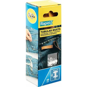 Nýt Nýty trubkové Rapid pr. 8x9mm, 25ks, blistr