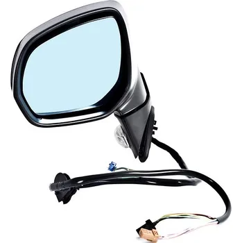 Auto zrcátko ACI zrcátko pro CITROEN C4 Picasso 06- s blikačem a světlem pro nástup, modré sklo, pro lak