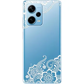 Pouzdro na mobilní telefon Odolné silikonové pouzdro iSaprio - White Lace 02 - Xiaomi Redmi Note 12 Pro 5G / Poco X5 Pro 5G
