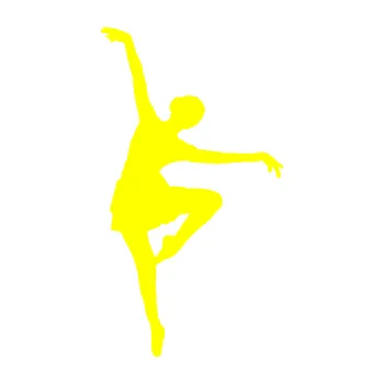 Samolepicí dekorace na vozidlo Baletka 008 pravá (05 - žlutá citron) SAMOLEPKA NA AUTO, NÁLEPKA, FÓLIE, POLEP, TUNING, VLASTNÍ TEXT, TISK, AUTOSAMOLEPKY.cz, POLEPY, OBRÁZEK, LOGO, 3D STICKERS