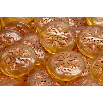 Korálek Skleněný kabošon č.1507 - 21 mm