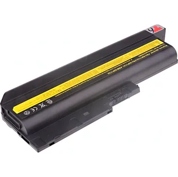 Počítač Baterie T6 Power IBM ThinkPad T500, T60, T61, R500, R60, R61, Z60m, Z61m, 7800mAh, 84Wh, 9cell NBIB0046