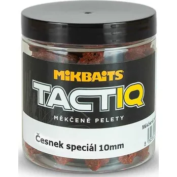 Nástraha MIKBAITS TactiQ měkčené pelety 250ml - Jahoda exclusive 10mm