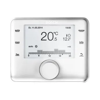 Kotel BOSCH CW 400 ekvitermní regulace 24V, týdenní