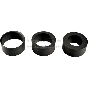 Komín KOVO - černá redukce pro kouřovod o průměru 145 mm - 145 na 125 mm