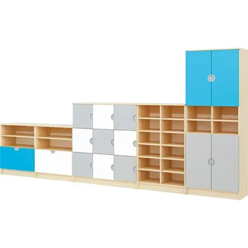 Šatní skříň Sestava 4 (kolekce CUBO)