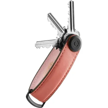 Kožená klíčenka Orbitkey 2.0 Leather Cotton Candy růžová